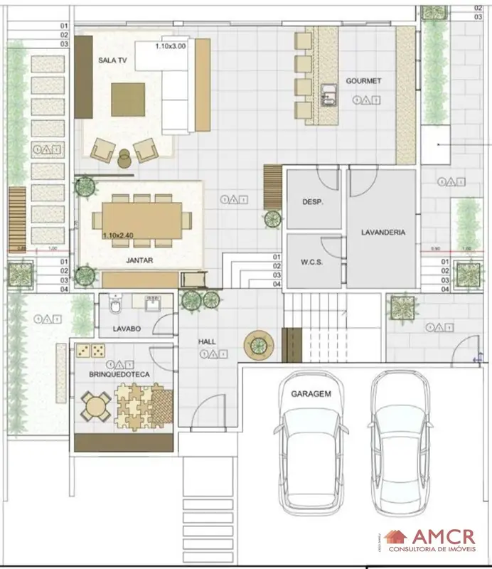 Casa com 4 quartos em  Alphaville - foto 4