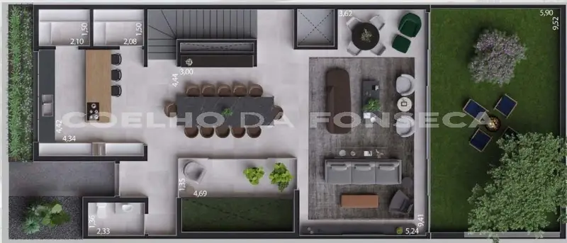 Casa em condomínio com 3 quartos em Cidade Jardim - foto 5