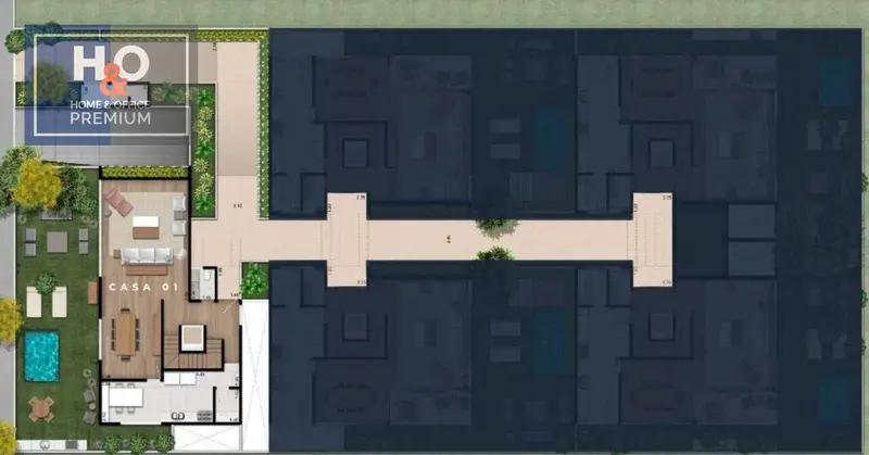 Casa com 3 quartos em Condomínio Campo Verde - foto 3