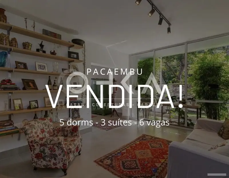 Casa - 5 quartos - Pacaembu - São Paulo